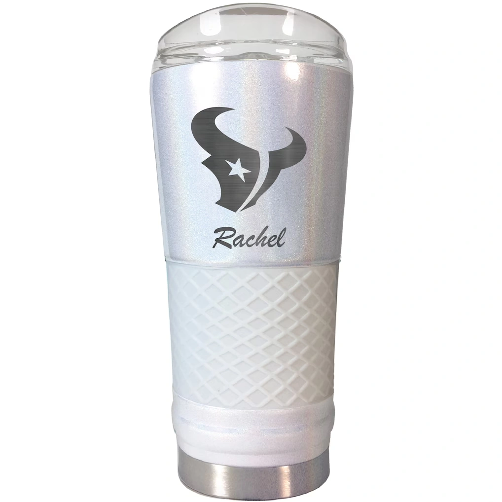 Houston Texans 24oz. Personalized Opal Draft Tumbler