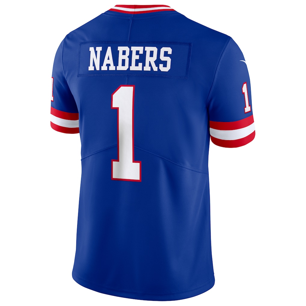 Men's New York Giants Malik Nabers Nike Royal Alternate 2 Legacy Vapor Untouchable Limited Jersey 3 Men's New York Giants Malik Nabers Nike Royal Alternate 2 Legacy Vapor Untouchable Limited Jersey