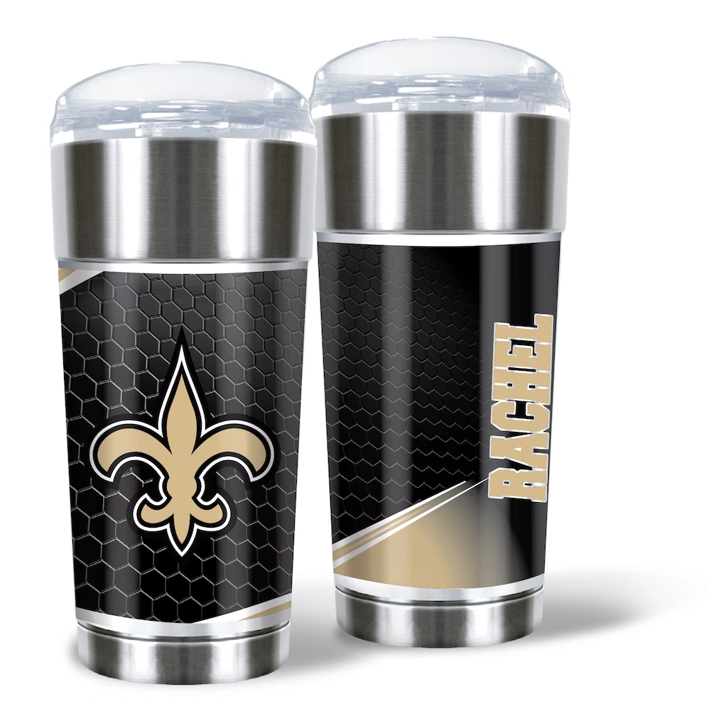 New Orleans Saints 24oz. Personalized Eagle Tumbler