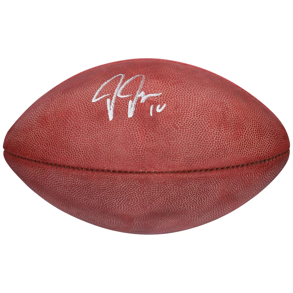 Justin Jefferson Minnesota Vikings Autographed Fanatics Authentic Full Color Duke Pro Football