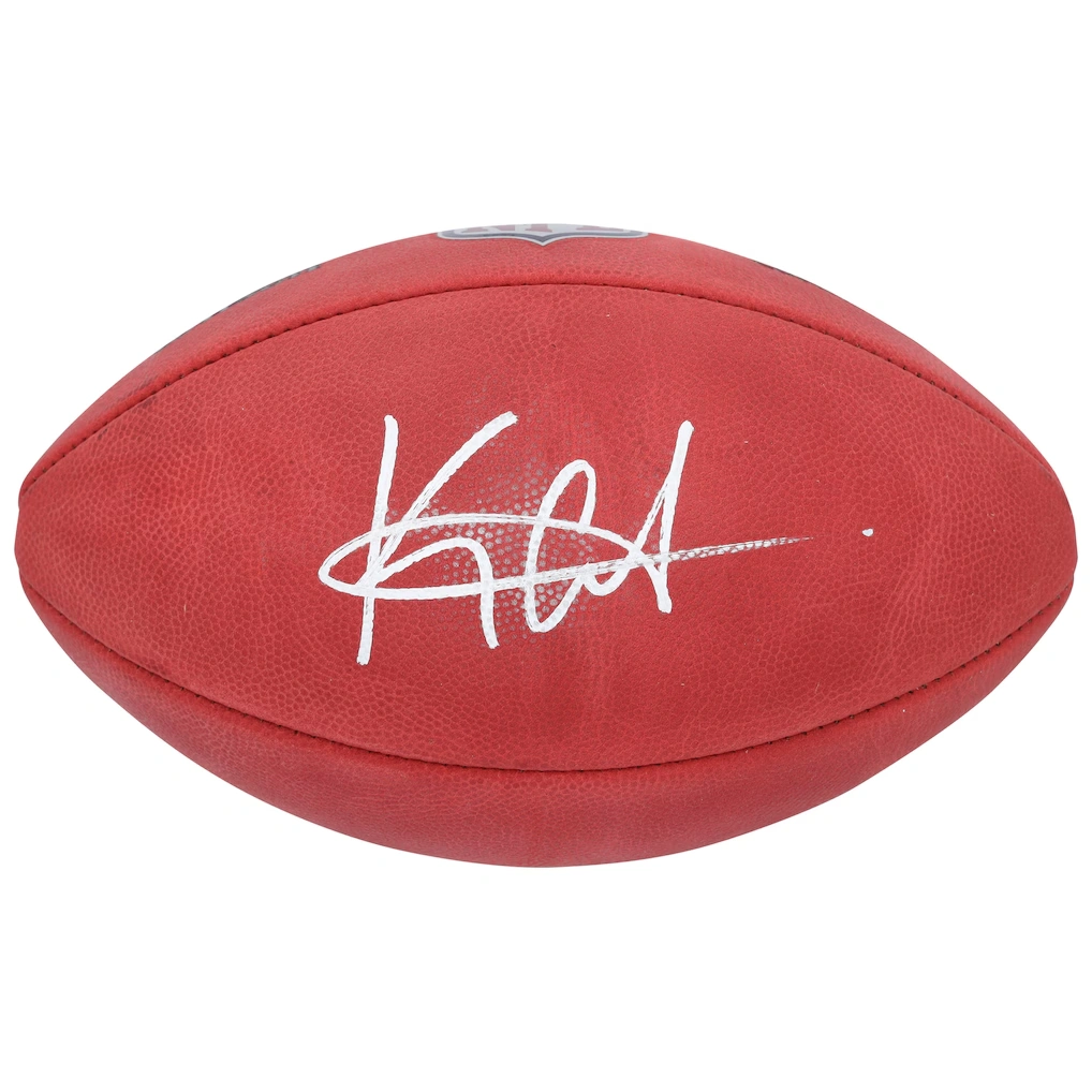 Keon Coleman Buffalo Bills Autographed Fanatics Authentic Wilson Duke Full Color Football