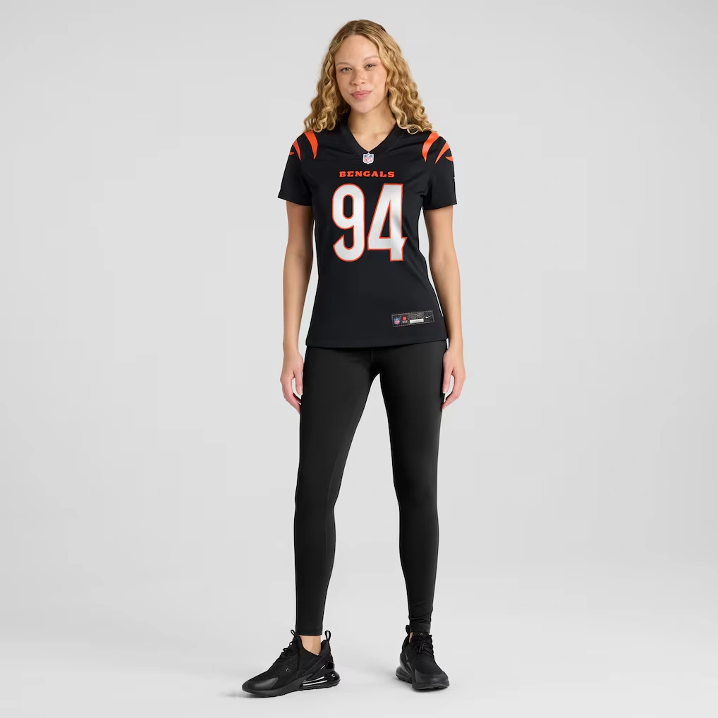Women's Cincinnati Bengals Sam Hubbard Nike Black Player Game Jersey