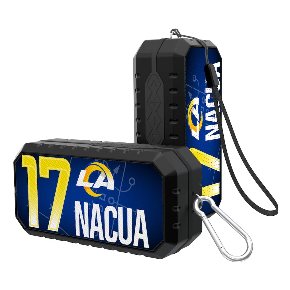 Los Angeles Rams Puka Nacua Keyscaper Black