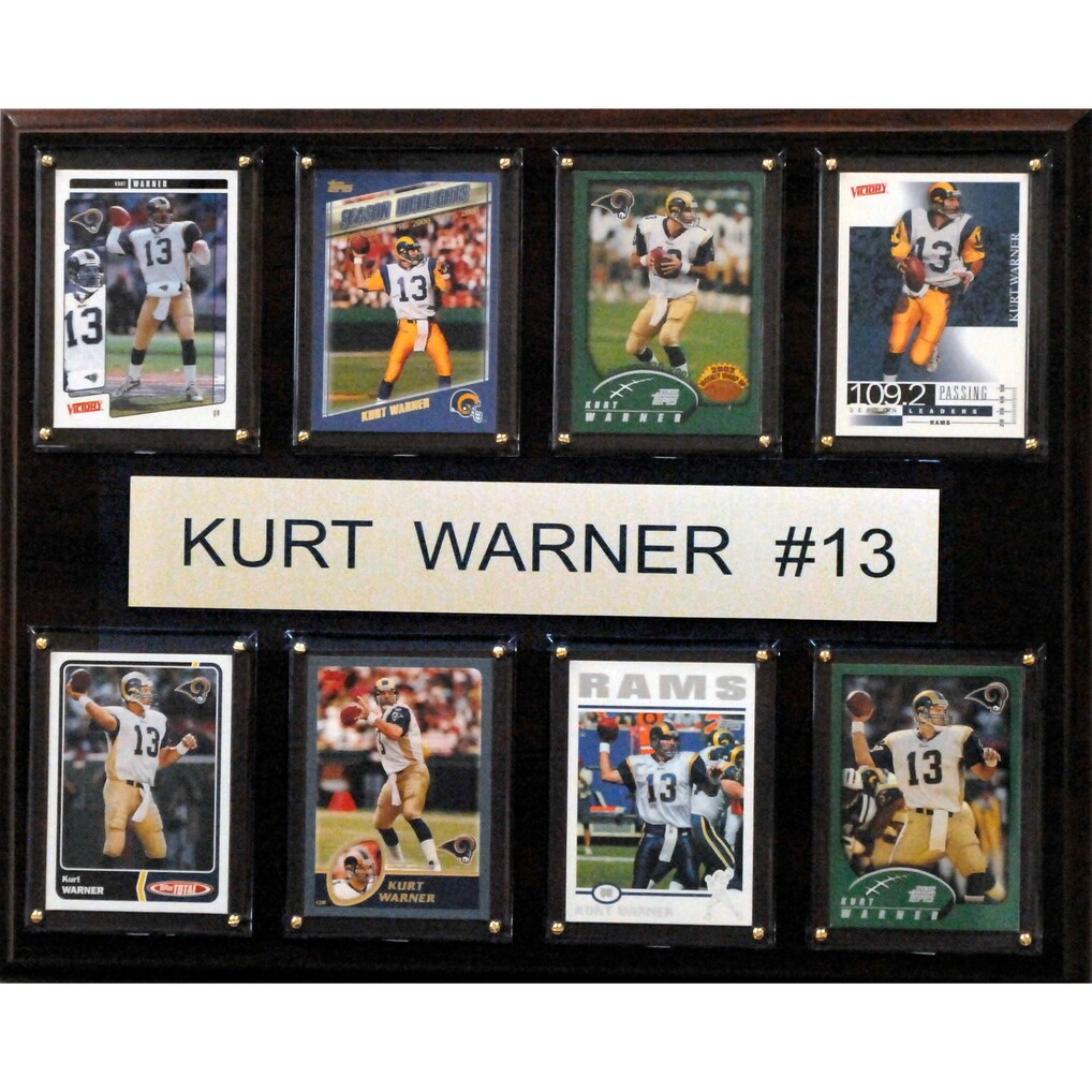 St. Louis Rams Kurt Warner 12'' x 15'' Plaque