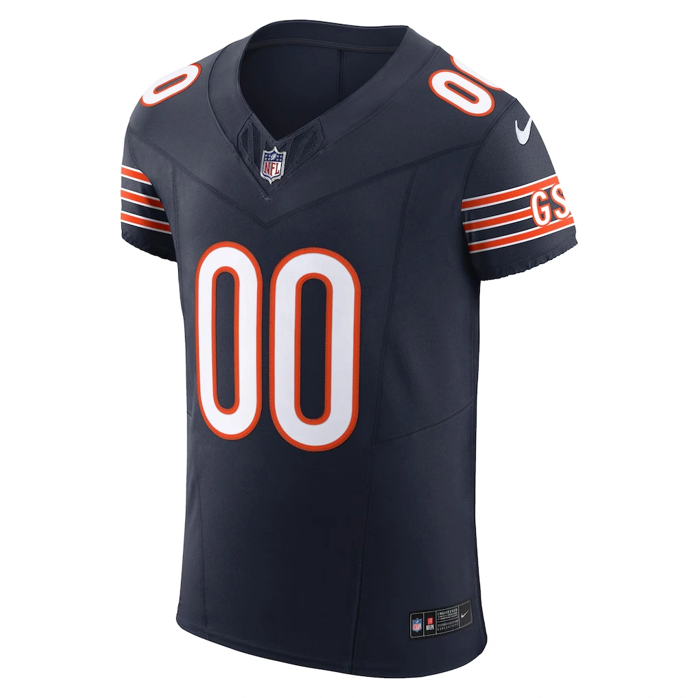 Men's Chicago Bears Nike Navy Vapor F.U.S.E. Elite Custom Jersey