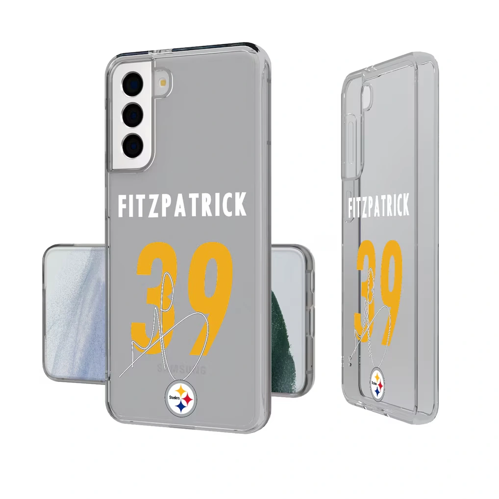 Pittsburgh Steelers Minkah Fitzpatrick Keyscaper Galaxy Clear Case