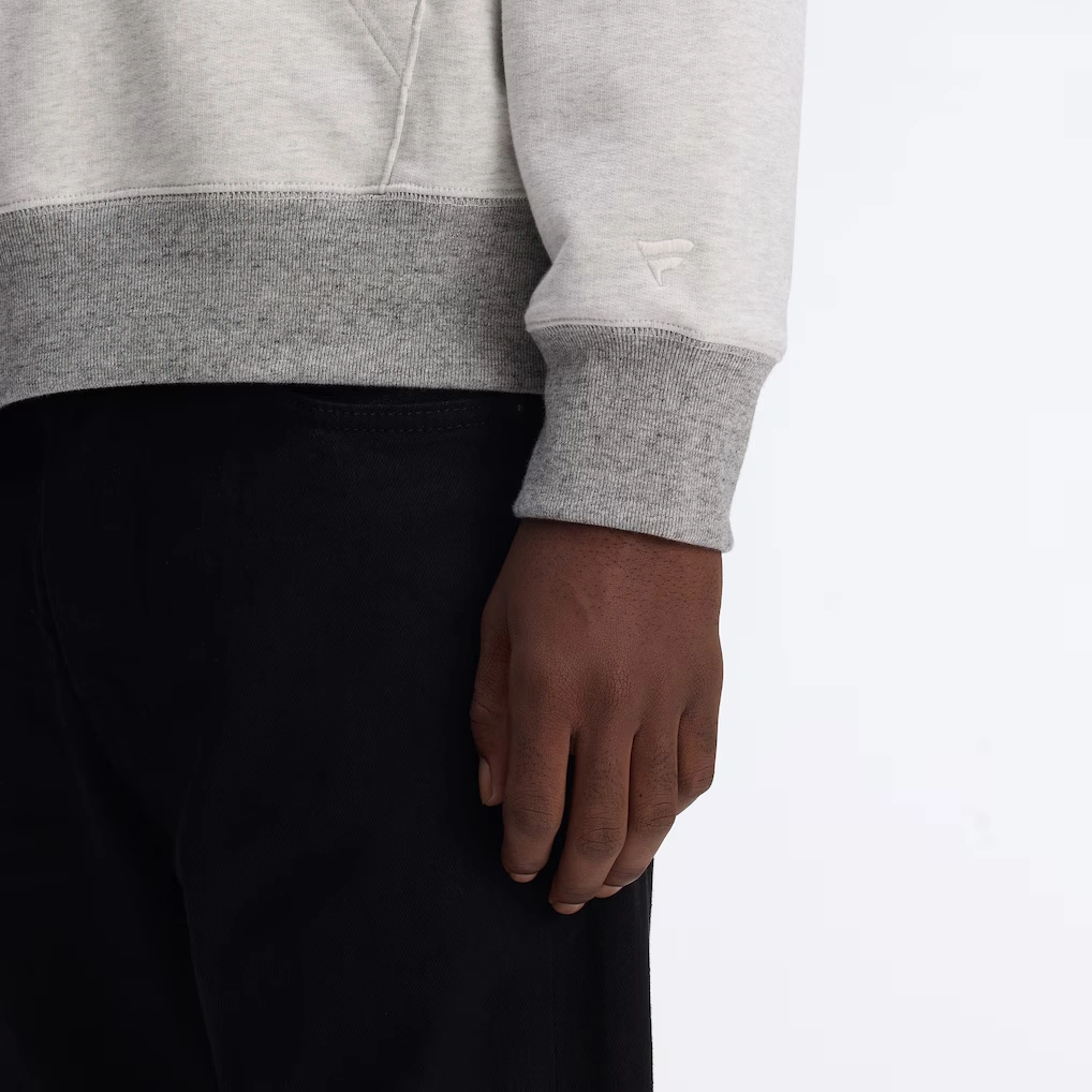 Las Vegas Raiders Fanatics Heather Gray IconicFleece Pocket Sweatshirt