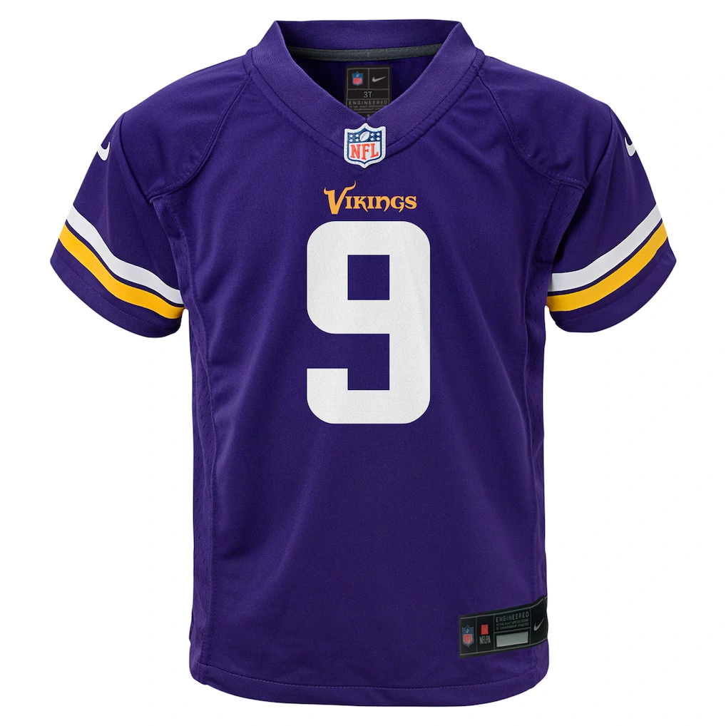 Toddler Minnesota Vikings J.J. McCarthy Nike Purple Game Jersey