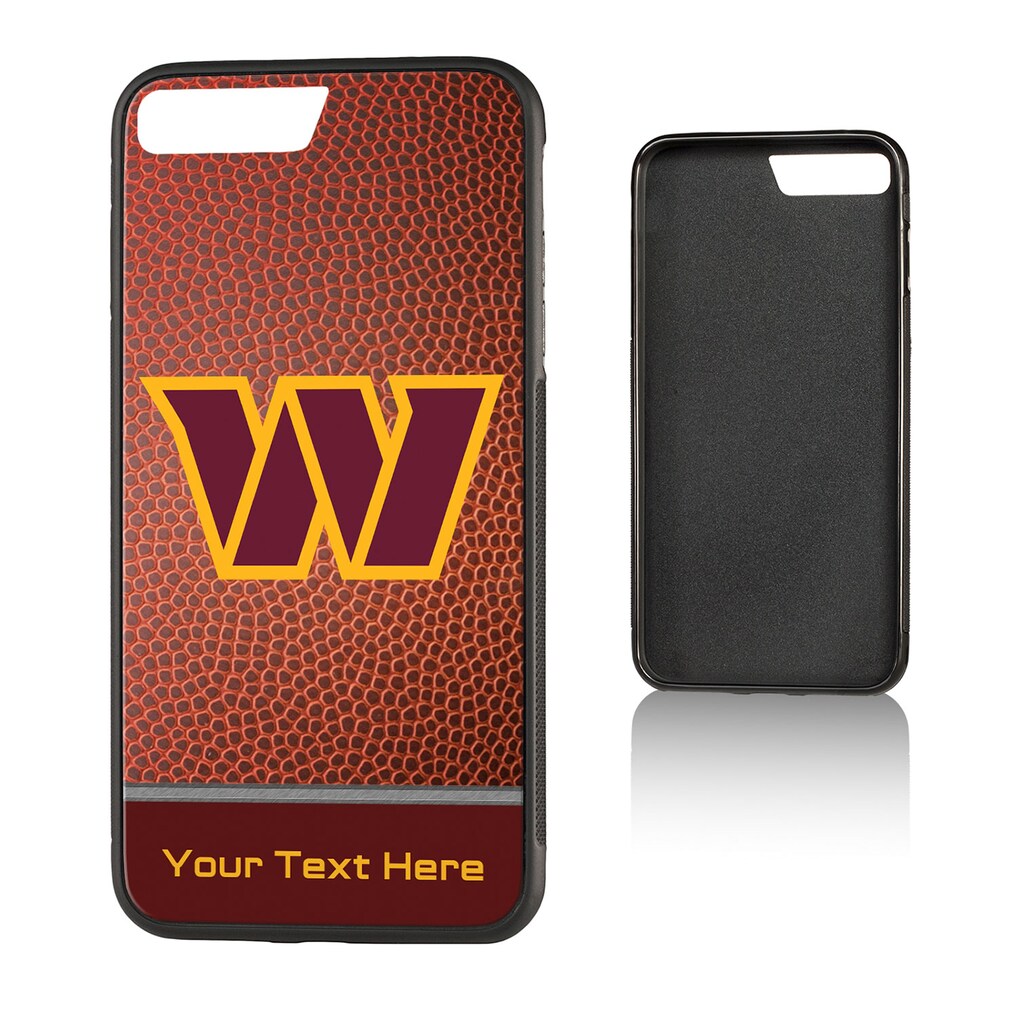 Washington Commanders Personalized Football Design Galaxy Bump Case