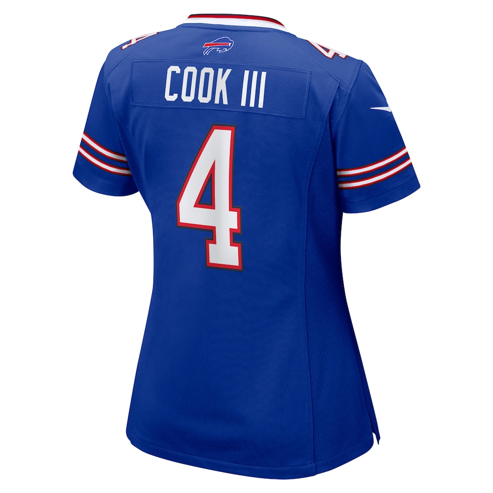 Women's Buffalo Bills James Cook III Nike Royal Team Game Jersey