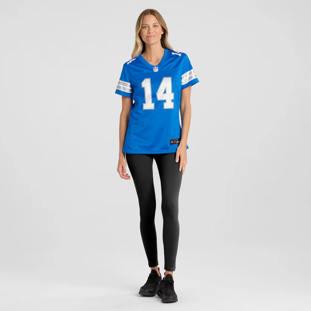 Women's Detroit Lions Amon-Ra St. Brown Nike Blue Team Game Jersey