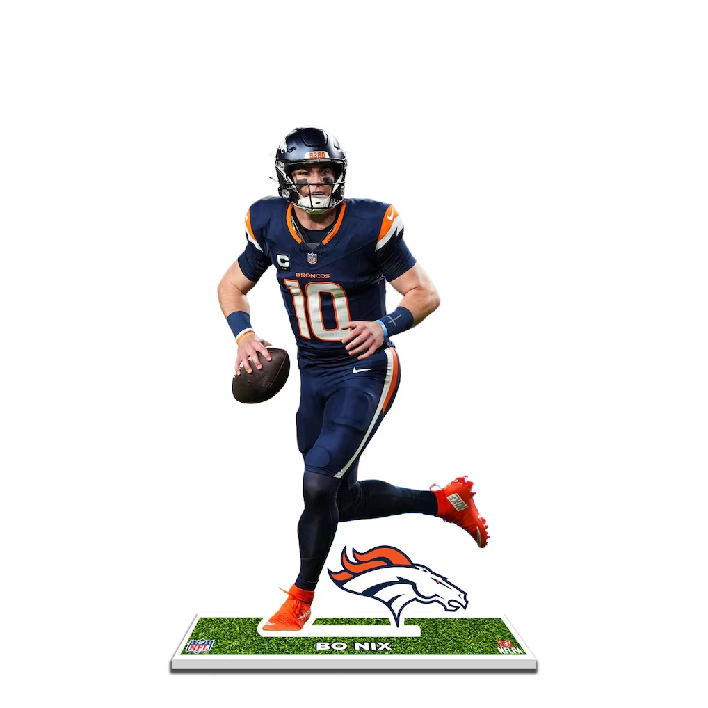 Bo Nix Denver Broncos Player Standee