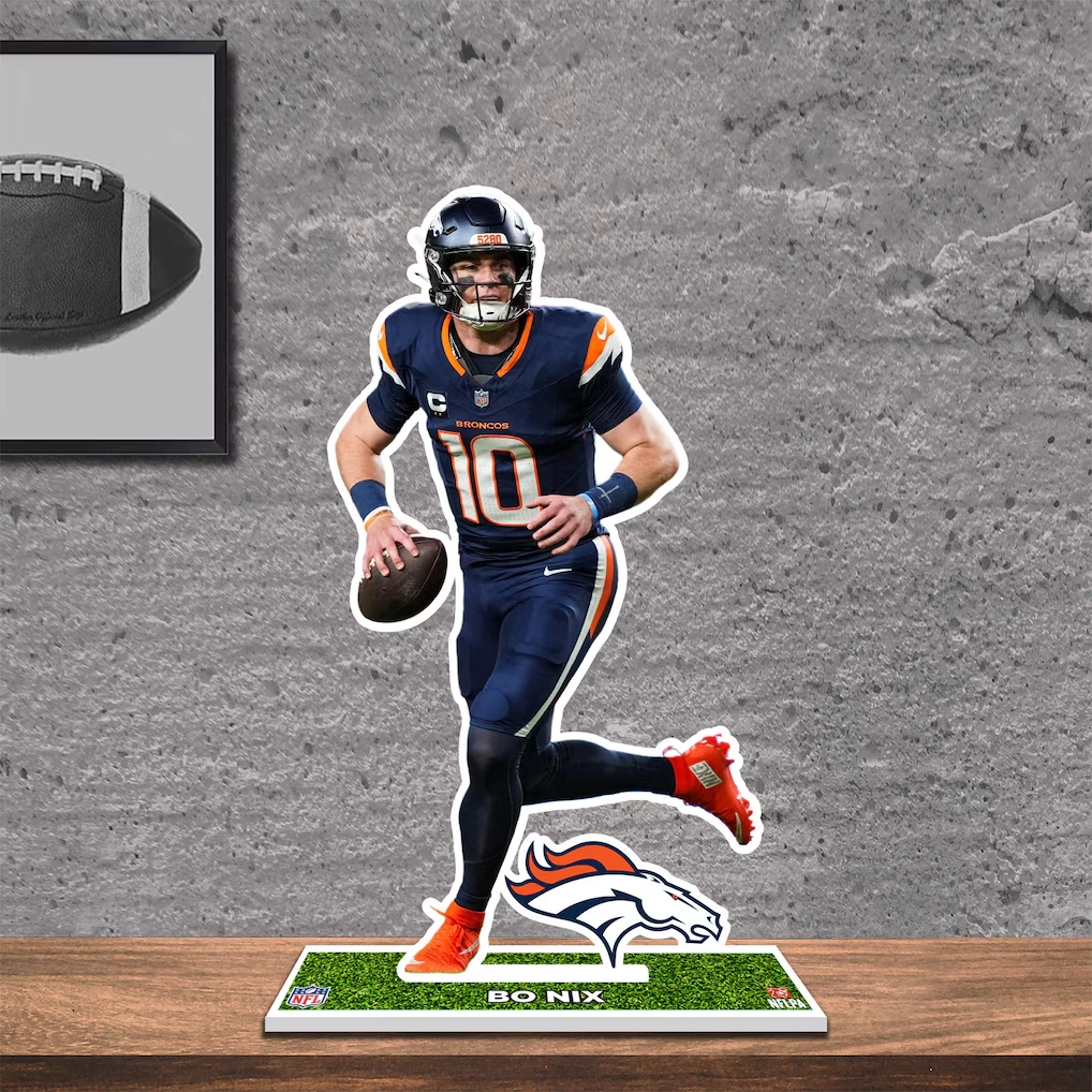 Bo Nix Denver Broncos Player Standee