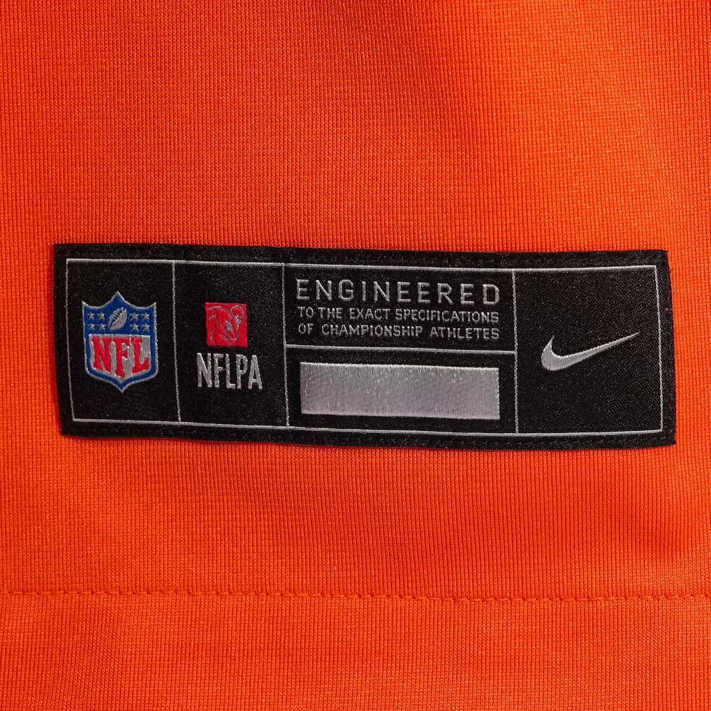 Men's Cincinnati Bengals Nike Orange Alternate Game Custom Jersey