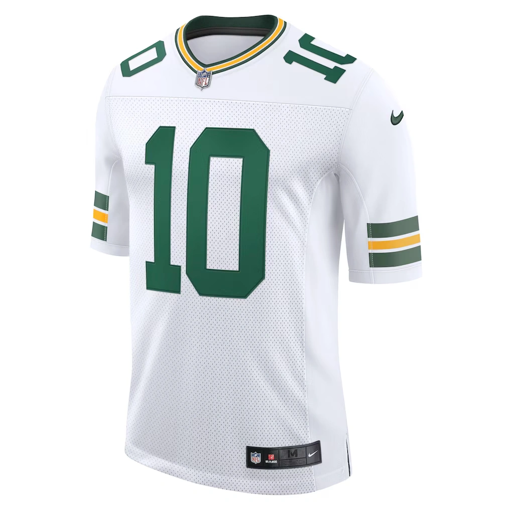 Men's Green Bay Packers Jordan Love Nike White Vapor Untouchable Limited Jersey