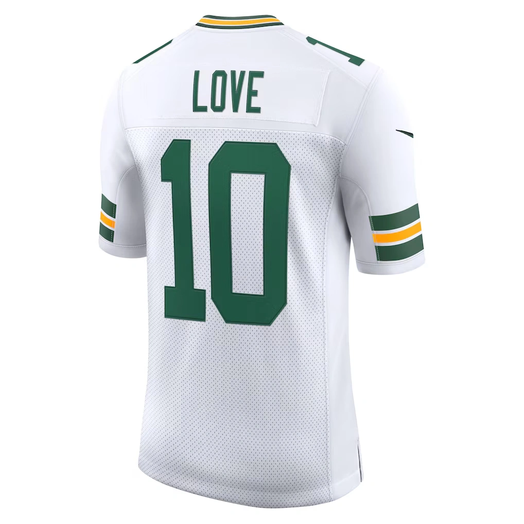 Men's Green Bay Packers Jordan Love Nike White Vapor Untouchable Limited Jersey
