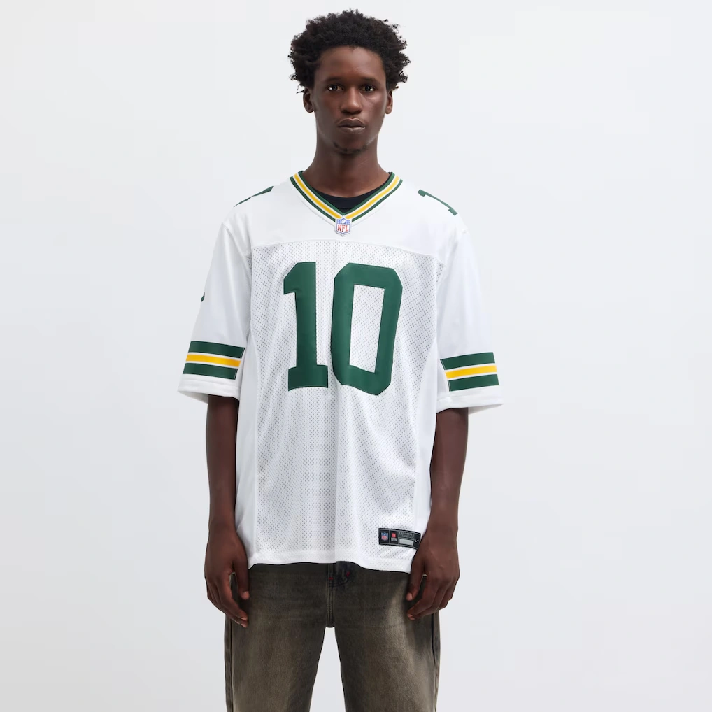 Men's Green Bay Packers Jordan Love Nike White Vapor Untouchable Limited Jersey