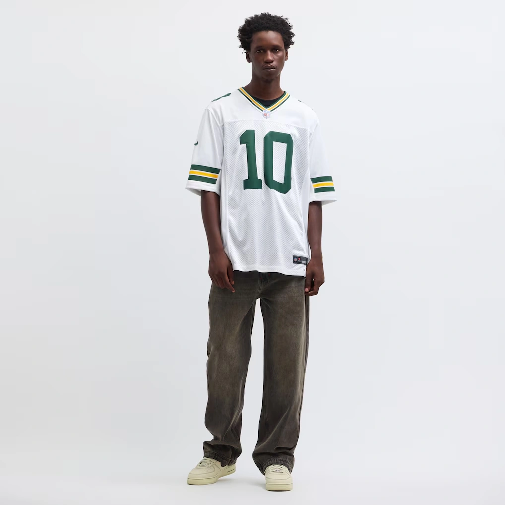 Men's Green Bay Packers Jordan Love Nike White Vapor Untouchable Limited Jersey
