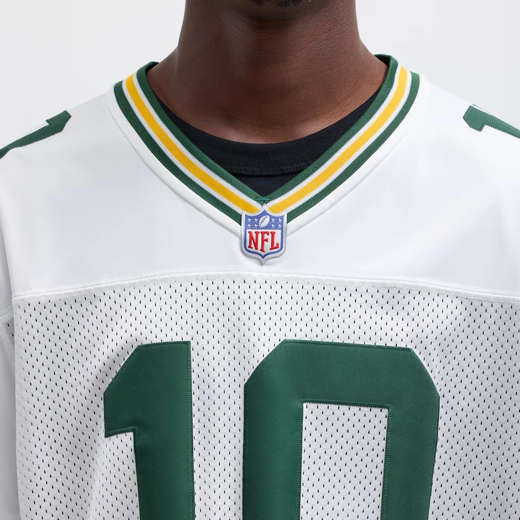 Men's Green Bay Packers Jordan Love Nike White Vapor Untouchable Limited Jersey