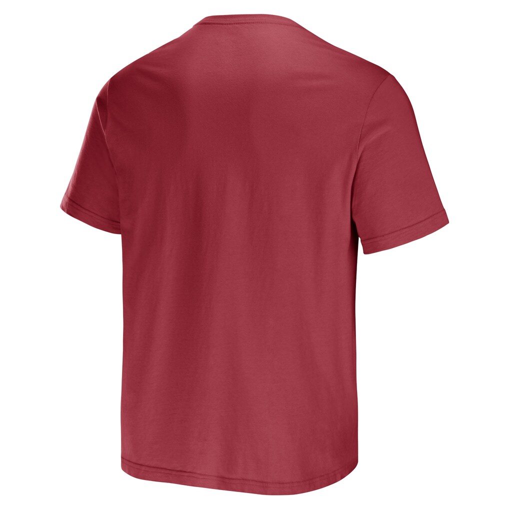 Men's Arizona Cardinals NFL x Darius Rucker Collection by Fanatics Cardinal Stripe T-Shirt