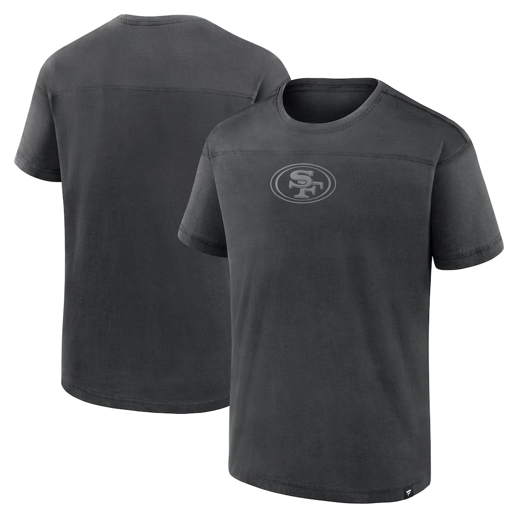 Men's San Francisco 49ers Fanatics Black Mini Tonal T-Shirt