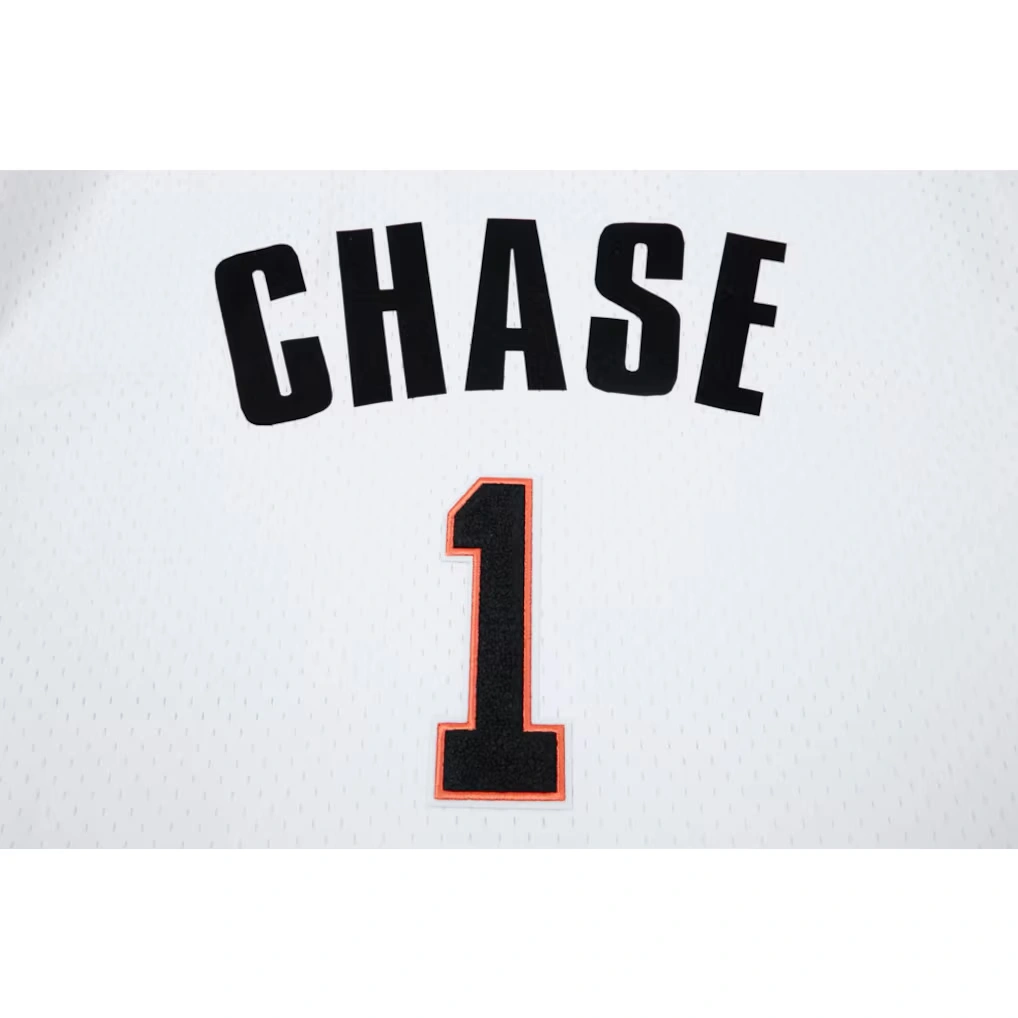 Men's Cincinnati Bengals Ja'Marr Chase Pro Standard White Mesh Player Name & Number Top
