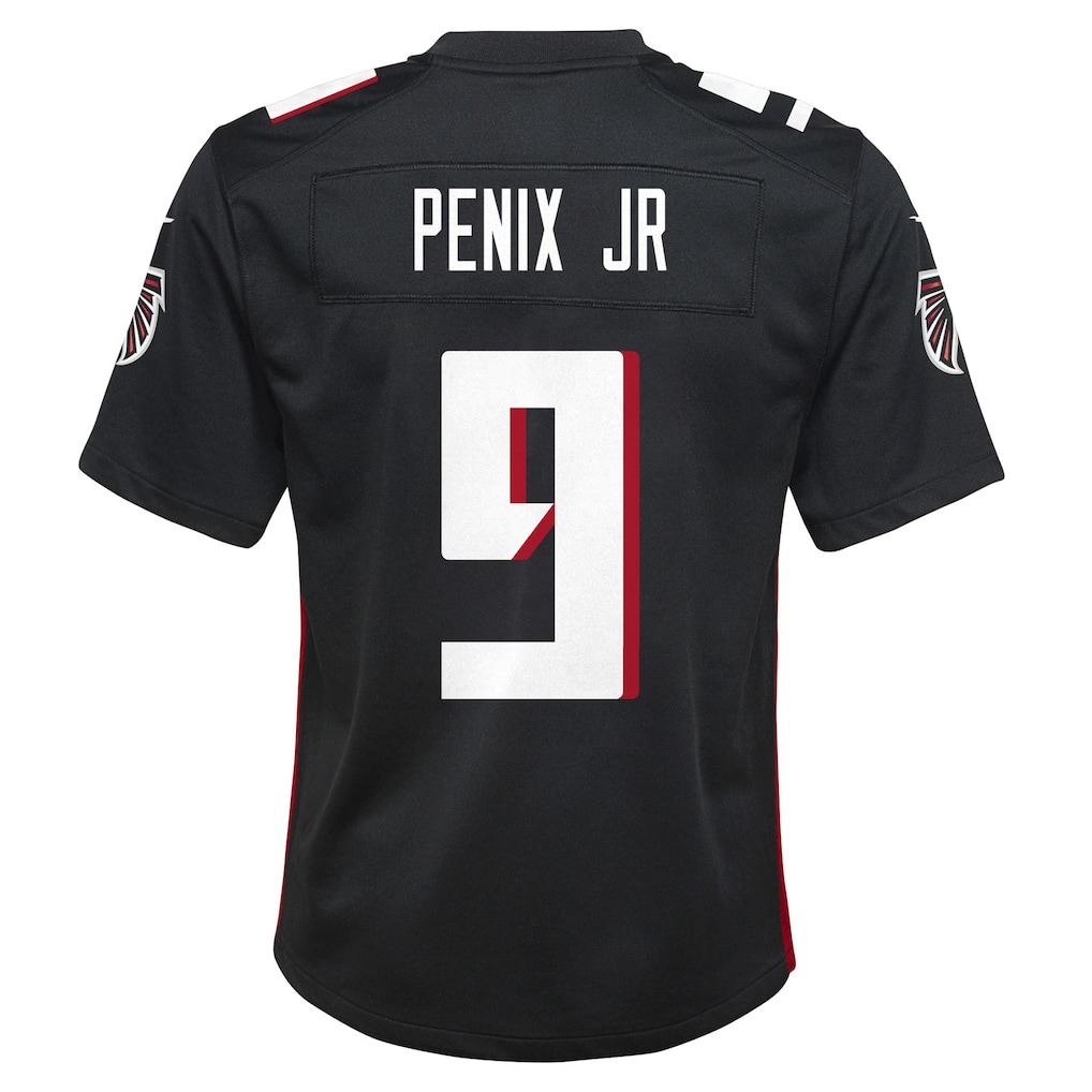 Youth Atlanta Falcons Michael Penix Jr. Nike Black Team Game Jersey