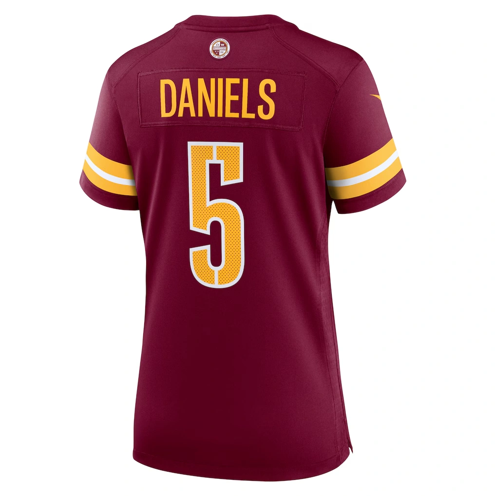 Women's Washington Commanders Jayden Daniels Nike Burgundy Player Game Jersey
