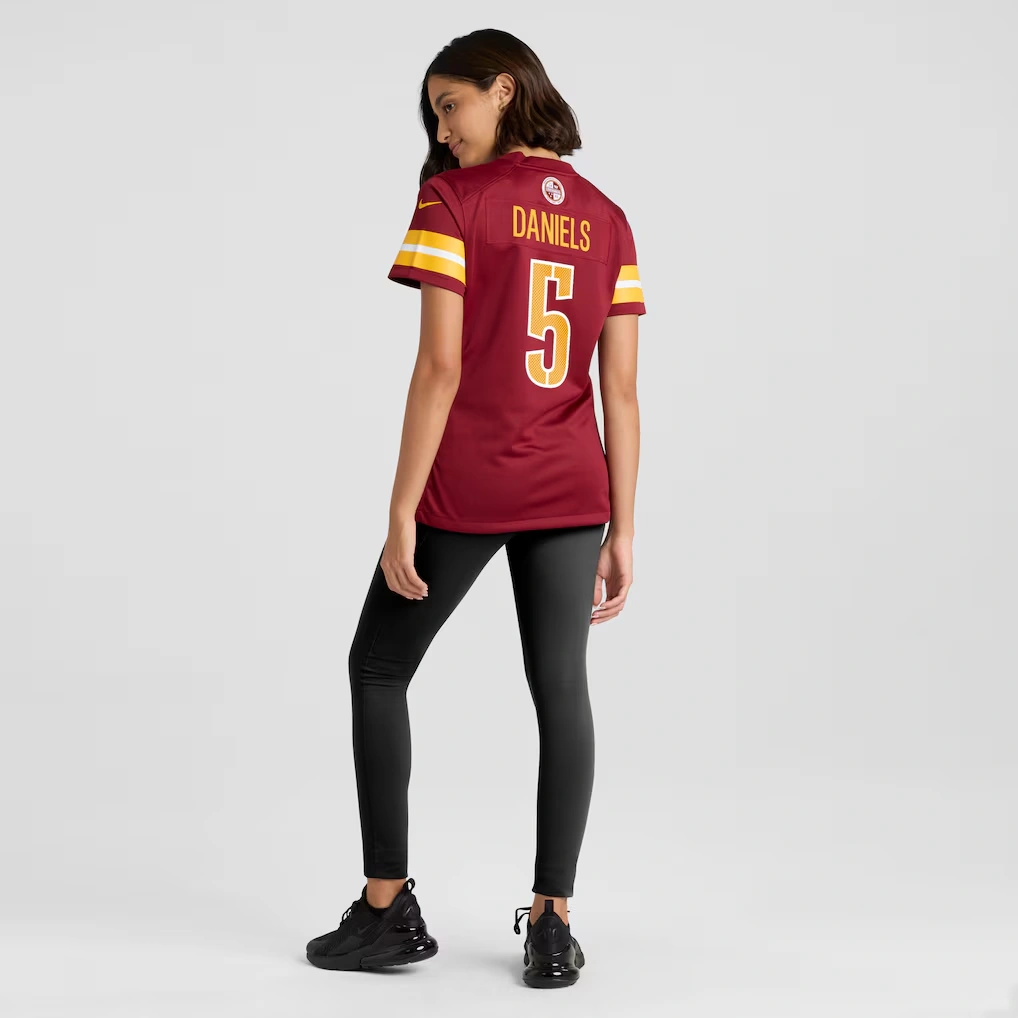 Women's Washington Commanders Jayden Daniels Nike Burgundy Player Game Jersey