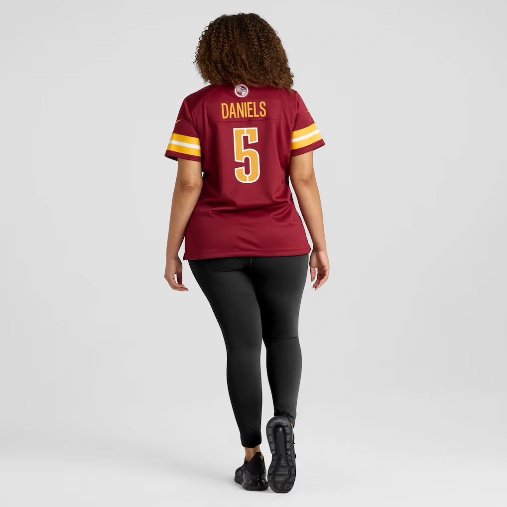 Women's Washington Commanders Jayden Daniels Nike Burgundy Player Game Jersey