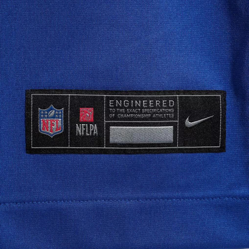 Men's New York Giants Malik Nabers Nike Royal Game Player Jersey