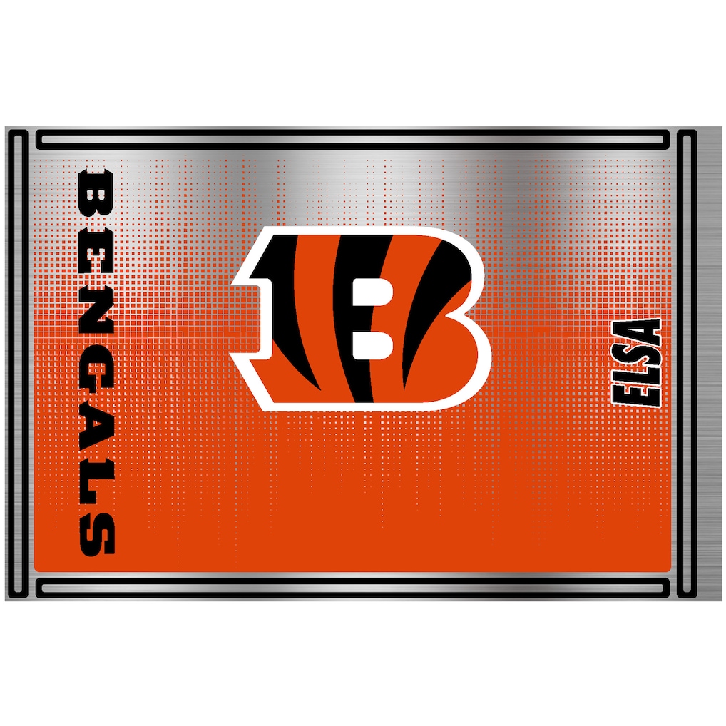 Cincinnati Bengals Team Logo 24oz. Personalized Jr. Thirst Water Bottle