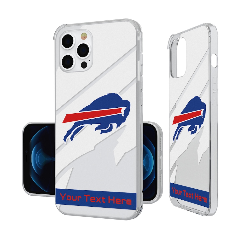 Buffalo Bills Personalized Tilt Design iPhone Clear Case