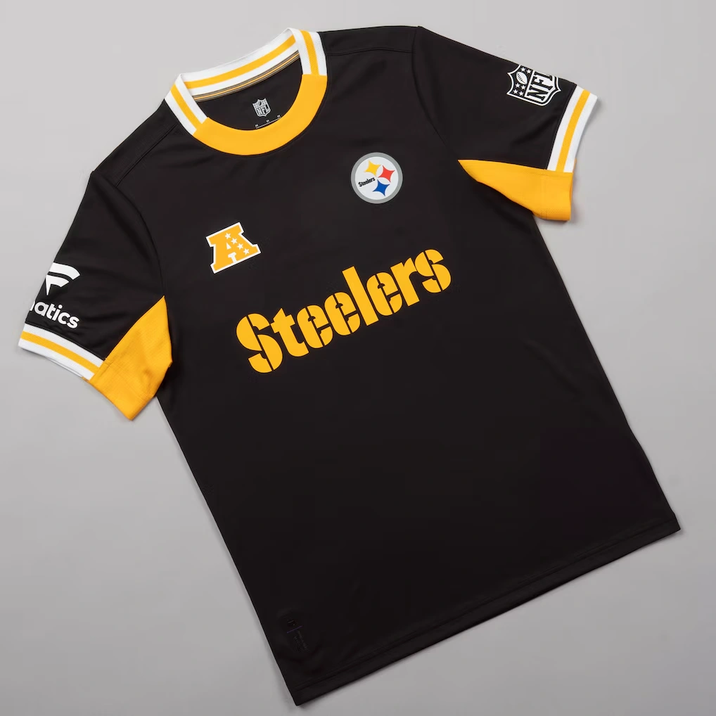 Men's Pittsburgh Steelers Fanatics Black NFL Football x Football Fan Top