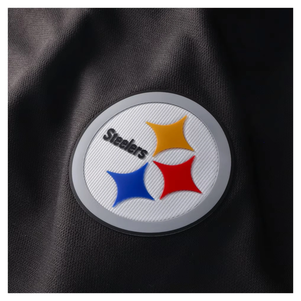 Men's Pittsburgh Steelers Fanatics Black NFL Football x Football Fan Top