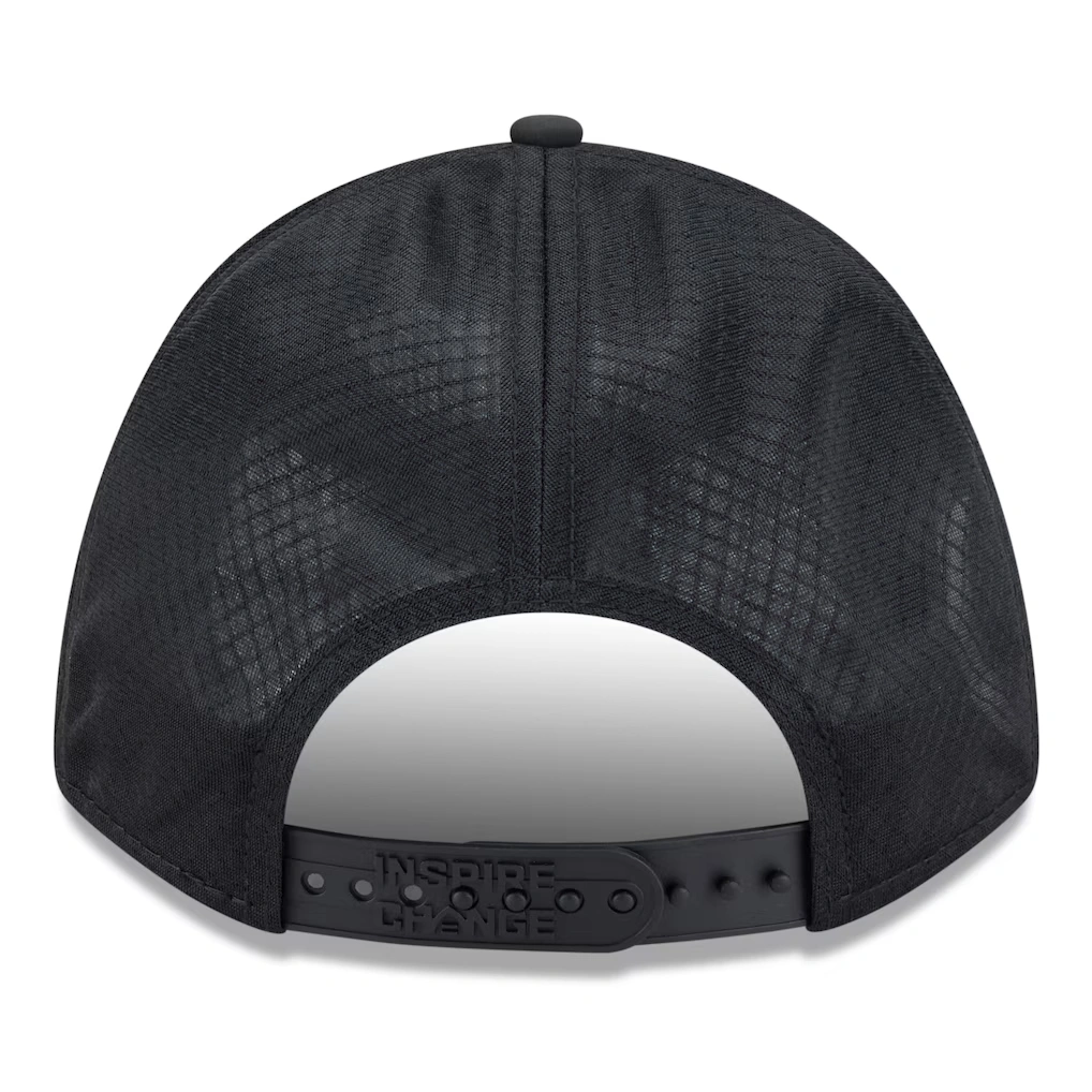 Men's Kansas City Chiefs New Era Black 2025 Inspire Change 9FORTY M-Crown Adjustable Hat