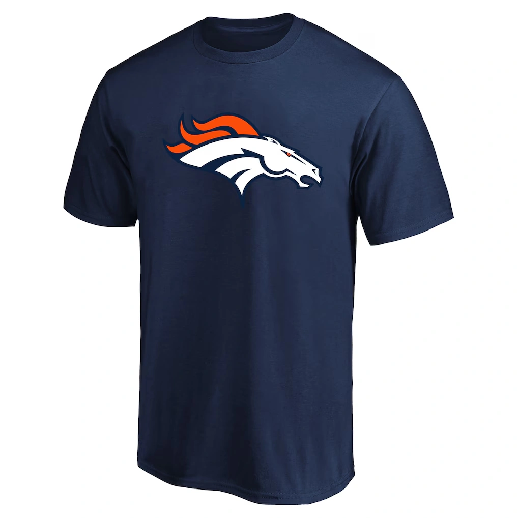 Men's Denver Broncos Bo Nix Fanatics Navy Big & Tall Player Name & Number T-Shirt