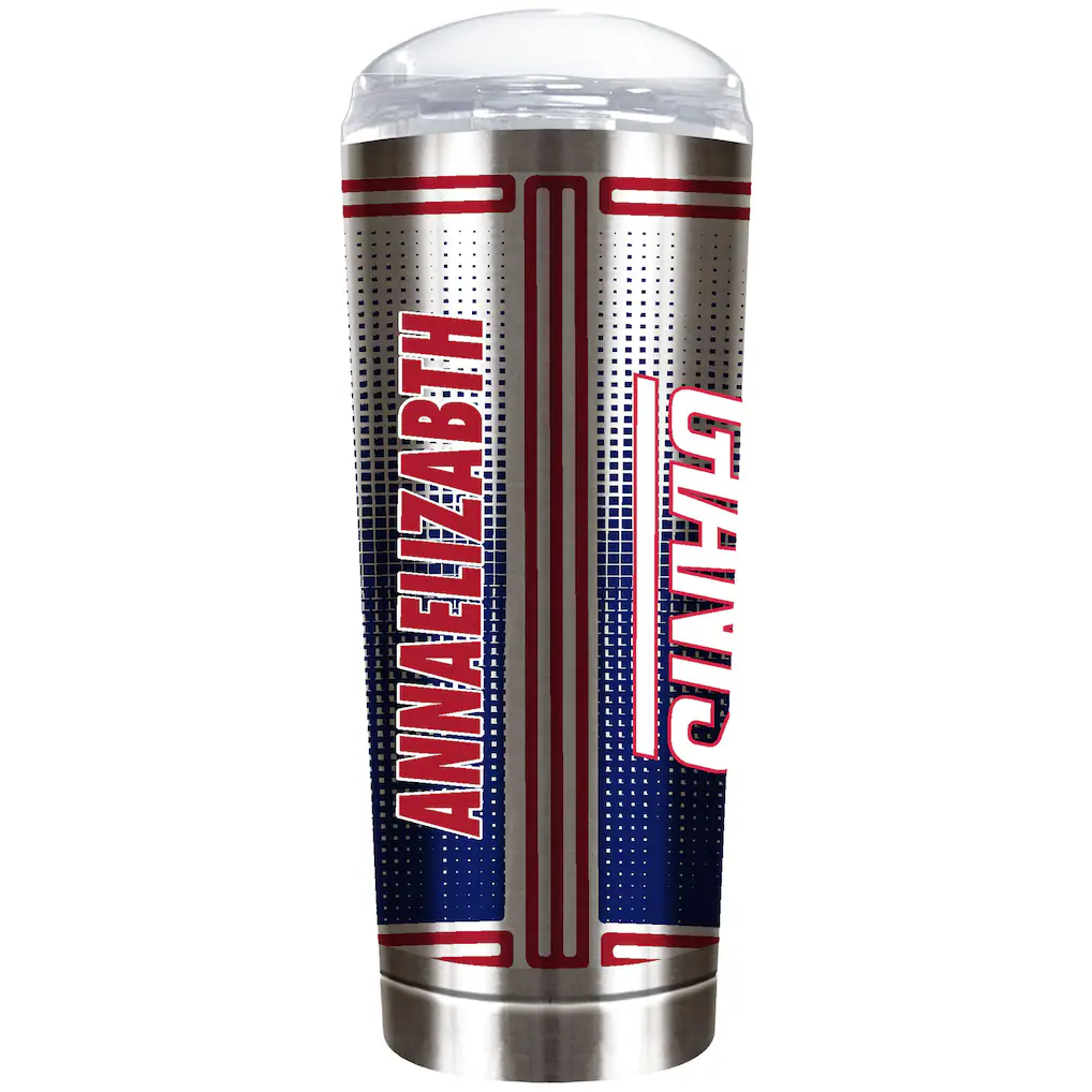 New York Giants Team Logo 18oz. Personalized Roadie Tumbler