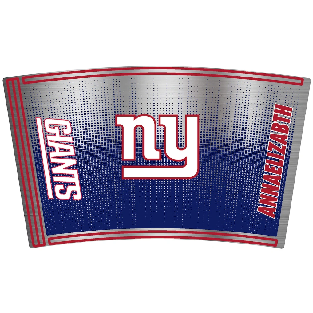 New York Giants Team Logo 18oz. Personalized Roadie Tumbler