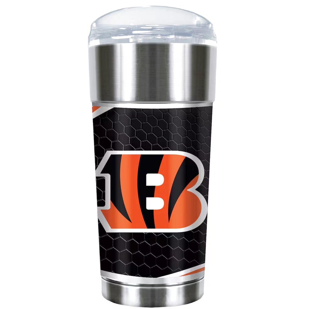 Cincinnati Bengals 24oz. Personalized Eagle Tumbler