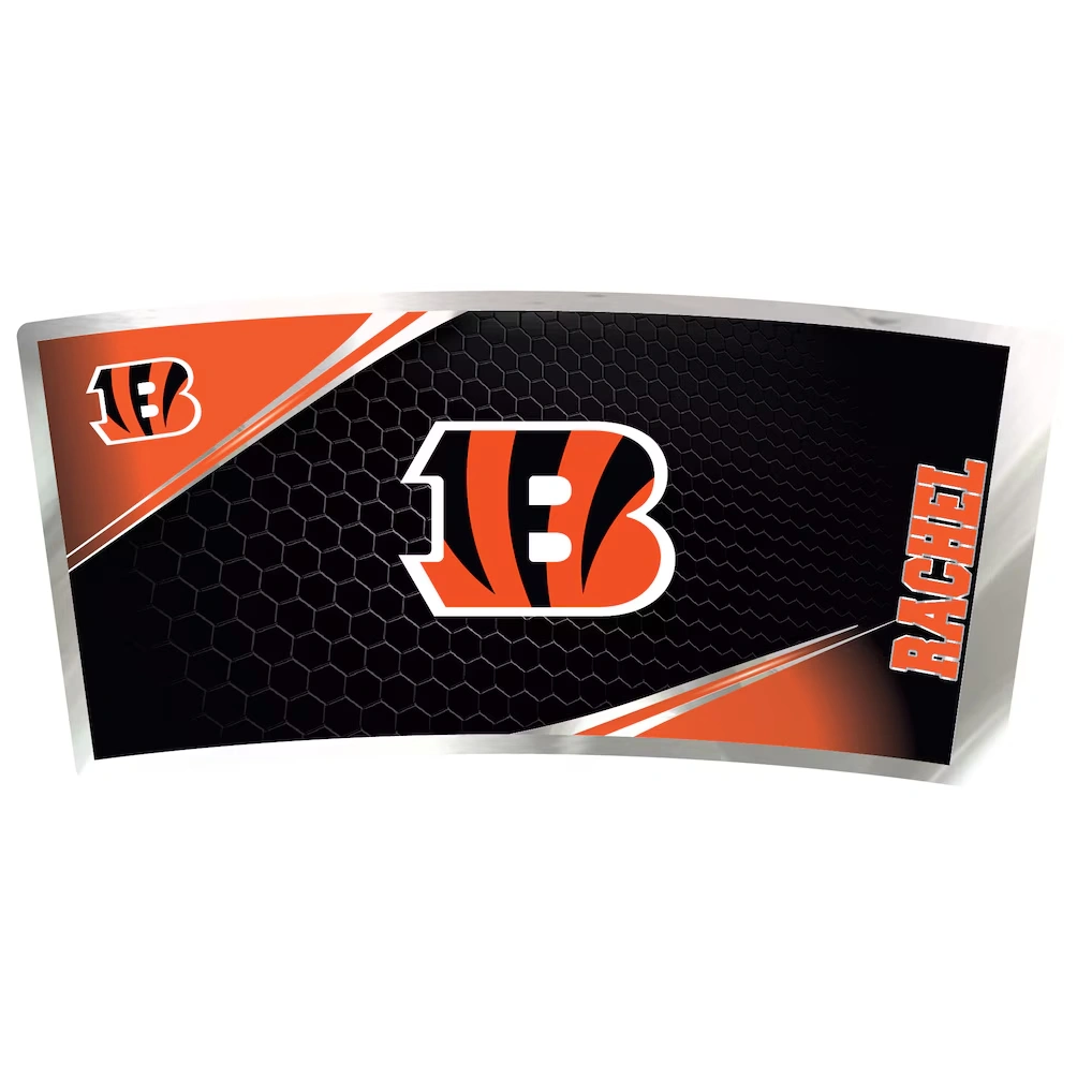 Cincinnati Bengals 24oz. Personalized Eagle Tumbler