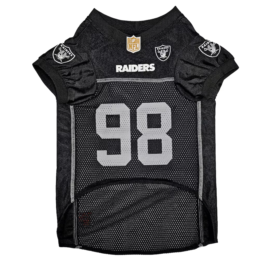 Las Vegas Raiders Maxx Crosby Black Player Pet Jersey