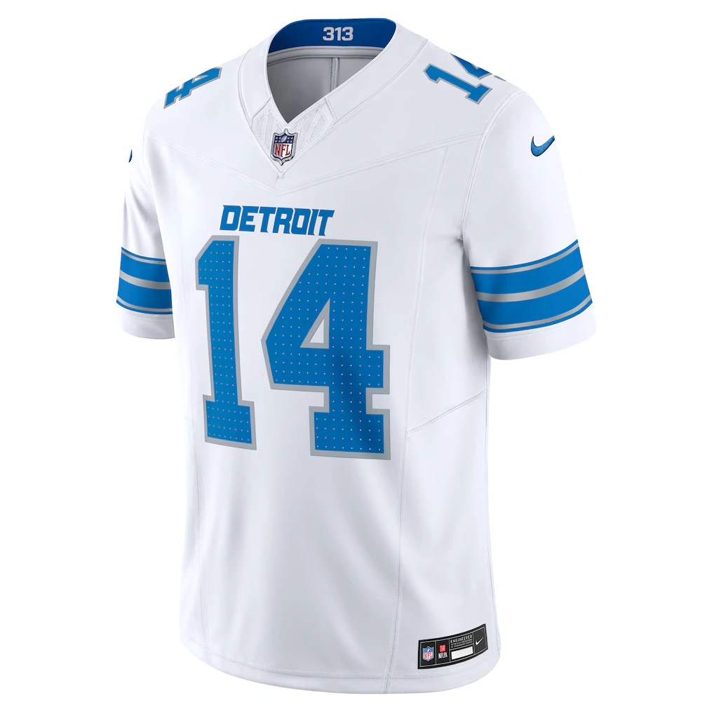 Men's Detroit Lions Amon-Ra St. Brown Nike White Vapor F.U.S.E. Limited Jersey