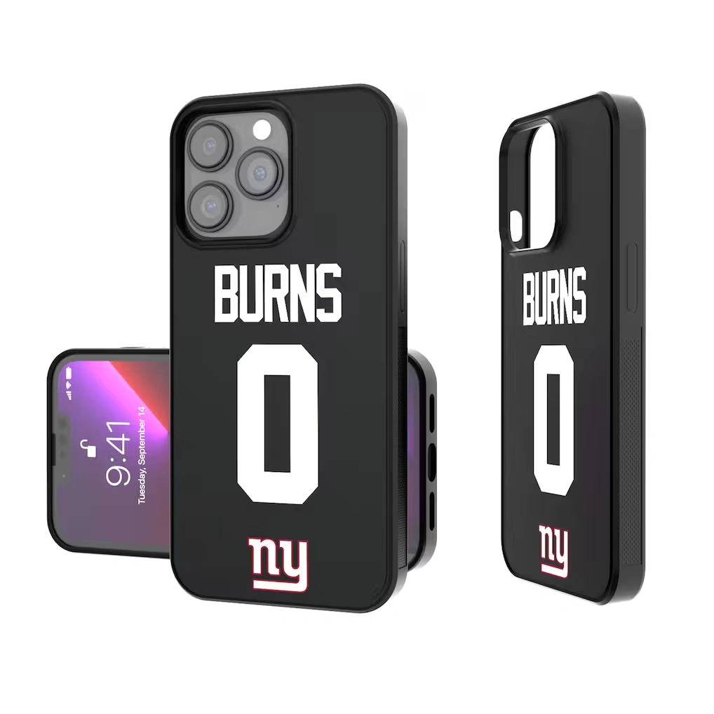New York Giants Brian Burns Keyscaper iPhone Bump Case
