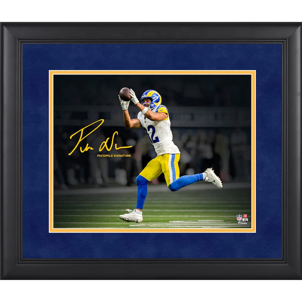 Puka Nacua Los Angeles Rams Facsimile Signature Fanatics Authentic Framed 11" x 14" Spotlight Photograph