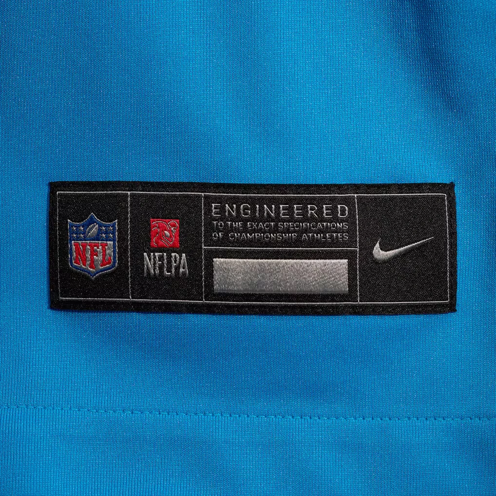 Men's Carolina Panthers Nike Blue Alternate Custom Game Jersey 6 Men's Carolina Panthers Nike Blue Alternate Custom Game Jersey