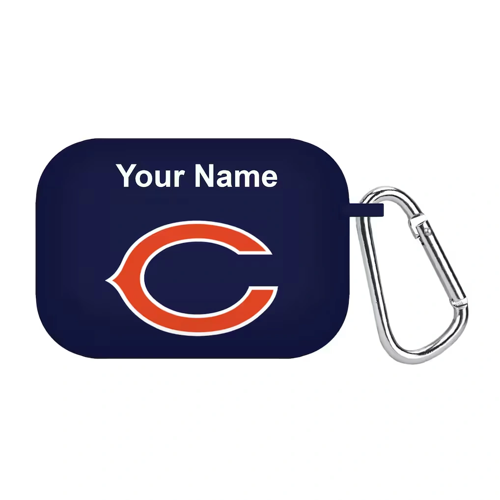Chicago Bears Personalized AirPods Pro Case Cover
