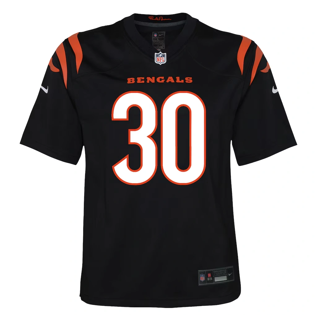Youth Cincinnati Bengals Chase Brown Nike Black Youth