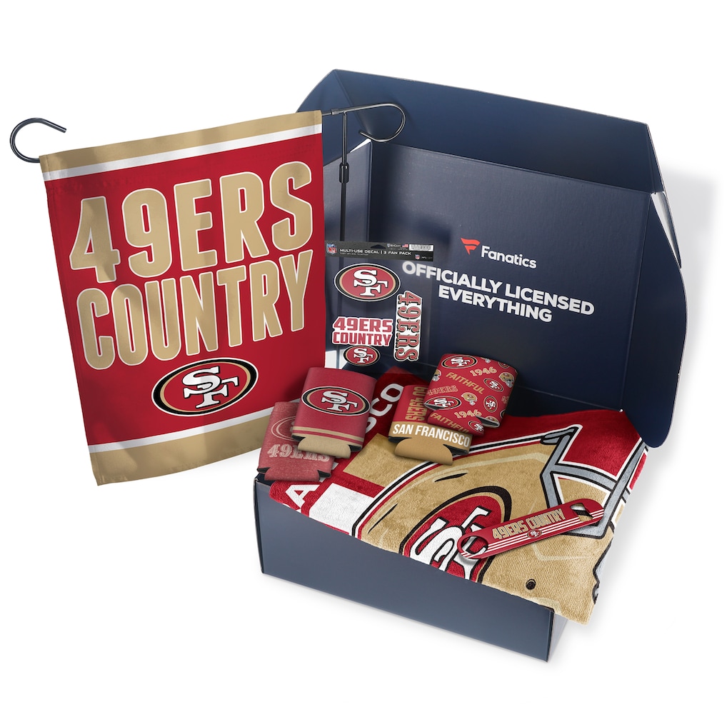 Fanatics San Francisco 49ers Tailgate Game Day Essentials Gift Box