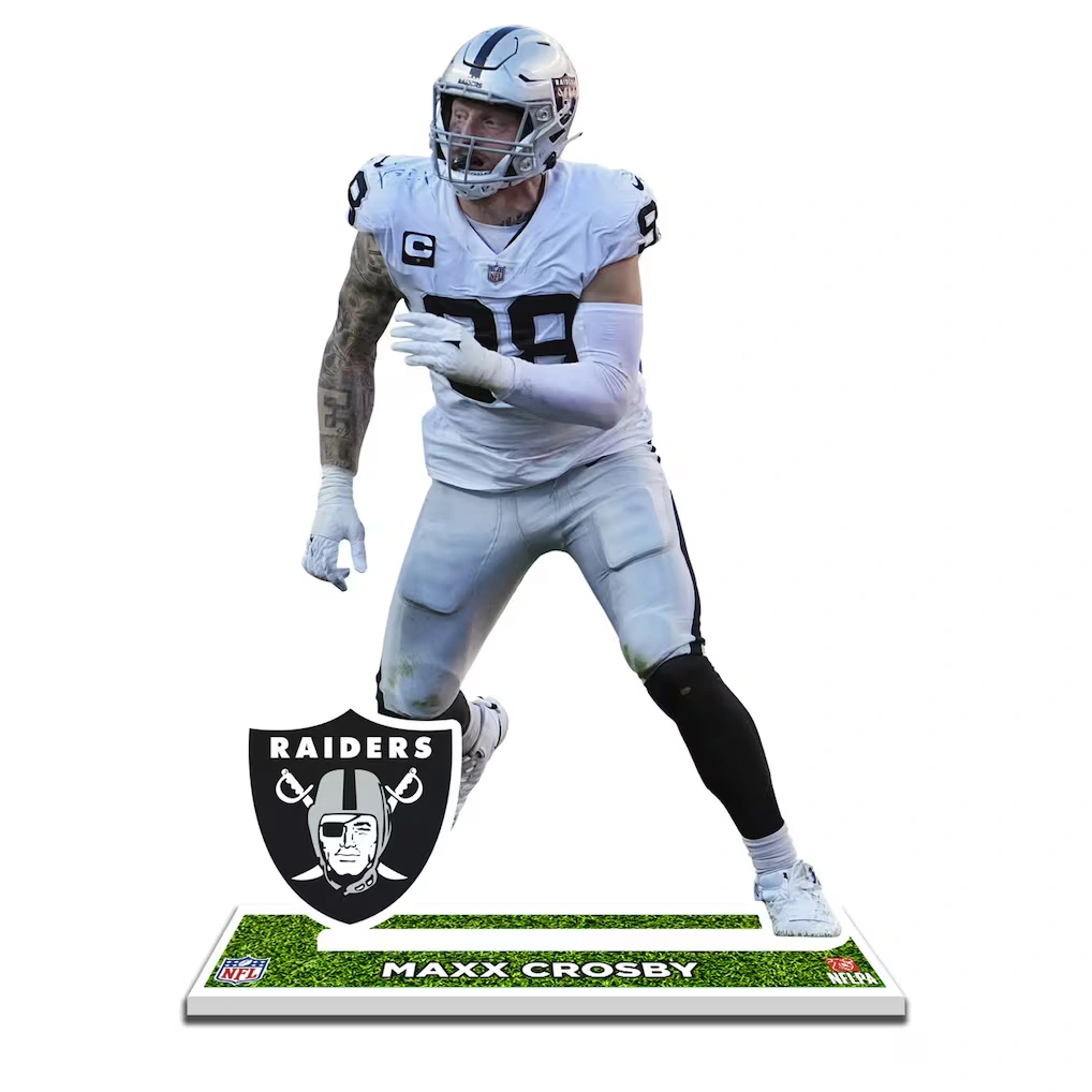 Maxx Crosby Las Vegas Raiders 12'' Player Standee Desktop Display